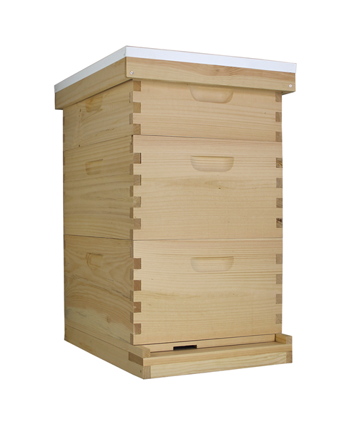 10 Frame Beehive (2 Deep Boxes & 1 Medium Box)